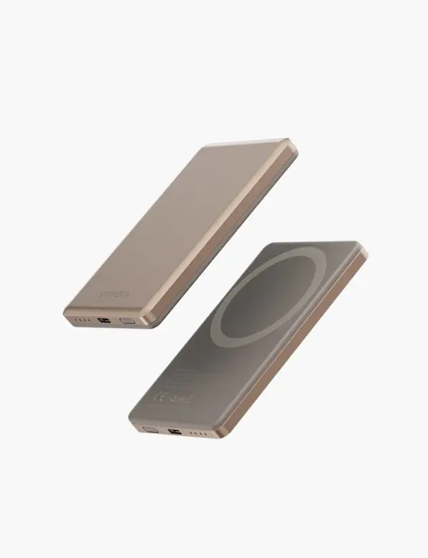 ENERGEA ALUPAC MINI 5K | POWER BANK 5000MAH | PD20W | MINI ALUMINIUMM MAGNATIC POWER BANK  | GOLD